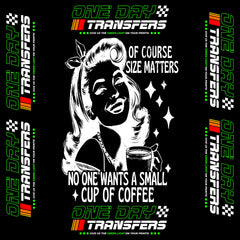 Size Matters Funny Graphic T-Shirt