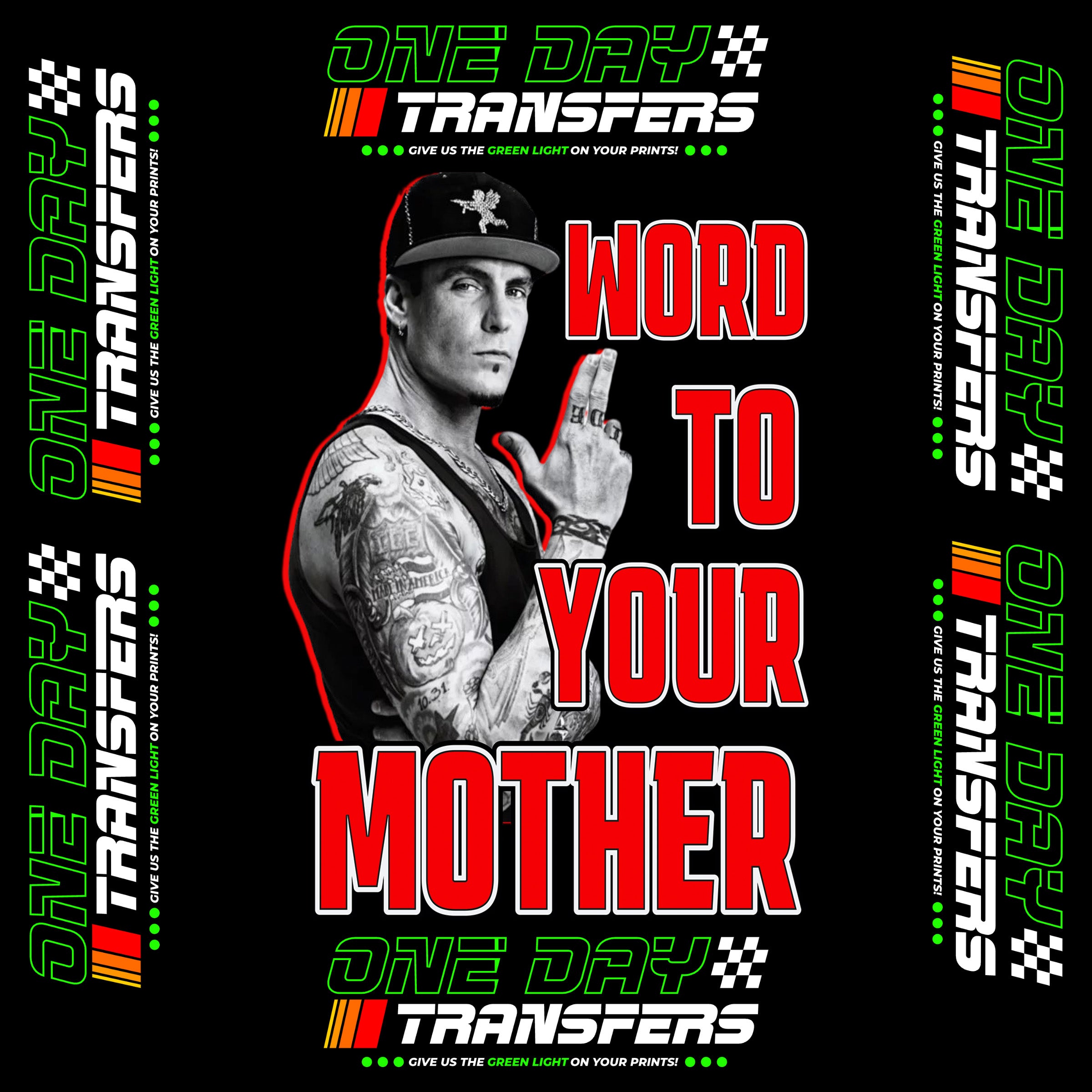 Word To Your Mother Old Vanilla Ice Mothers Day Tee