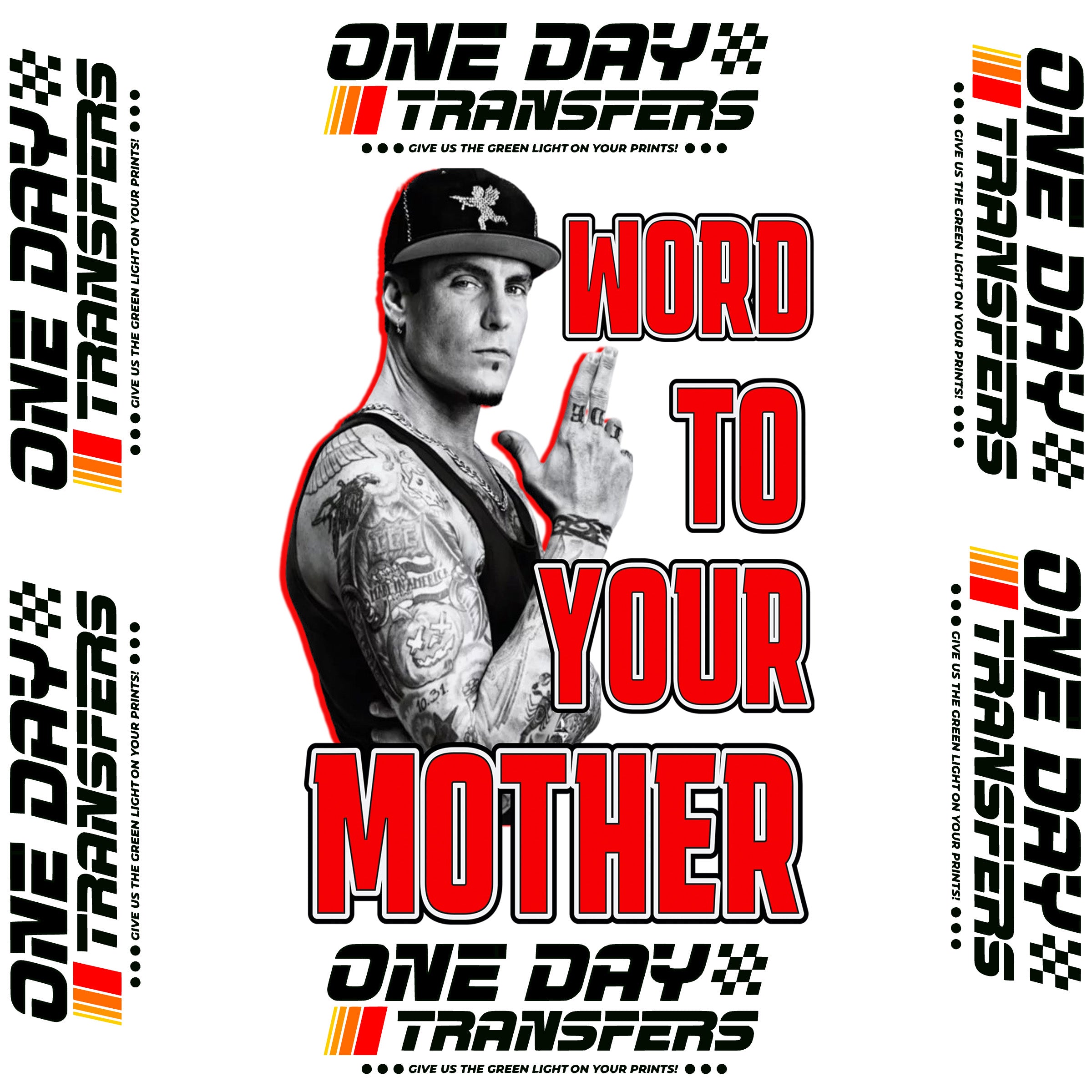 Word To Your Mother Old Vanilla Ice Mothers Day Tee